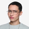 Art Silver Black MetalEyeglass Frames for Women from EyeBuyDirect