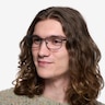 Zayn Matte Gunmetal MetalEyeglass Frames for Men from EyeBuyDirect