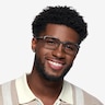 Zayn Matte Gunmetal MetalEyeglass Frames for Women from EyeBuyDirect