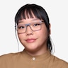 Rev Matte Gunmetal Aluminium-alloyEyeglass Frames for Women from EyeBuyDirect
