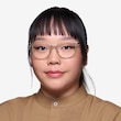 Accel Matte Gold Aluminium AlloyEyeglass Frames for Women from EyeBuyDirect