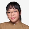 Turbo Matte Gold Aluminium-alloyEyeglass Frames for Women from EyeBuyDirect