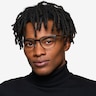 Zoom Matte Black Aluminium-alloyEyeglass Frames for Men from EyeBuyDirect