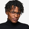 Torque Matte Gunmetal Aluminium-alloyEyeglass Frames for Men from EyeBuyDirect