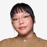 Turn Gold Carbon-fiberEyeglass Frames for Women from EyeBuyDirect