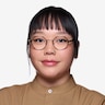 Jet Shiny Gold Black Carbon-fiberEyeglass Frames for Women from EyeBuyDirect
