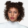 Soar Shiny Golden MétalMontures de lunettes de vue pour Femmes d'EyeBuyDirect
