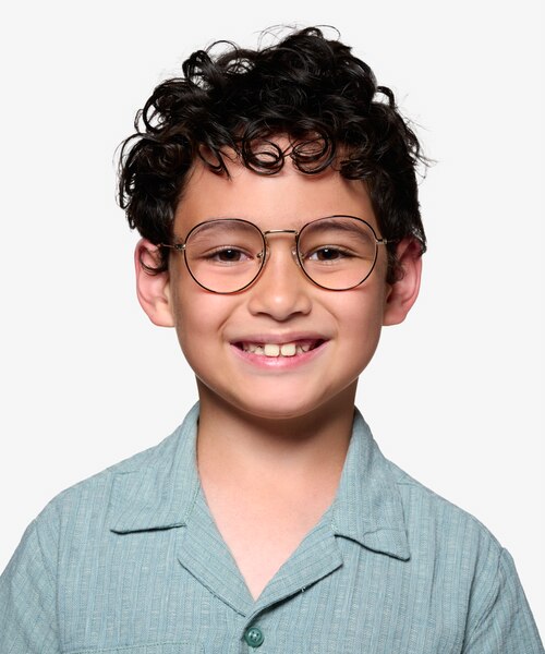 Wondrous Shiny Gold Tortoise MetalEyeglass Frames for Men from EyeBuyDirect