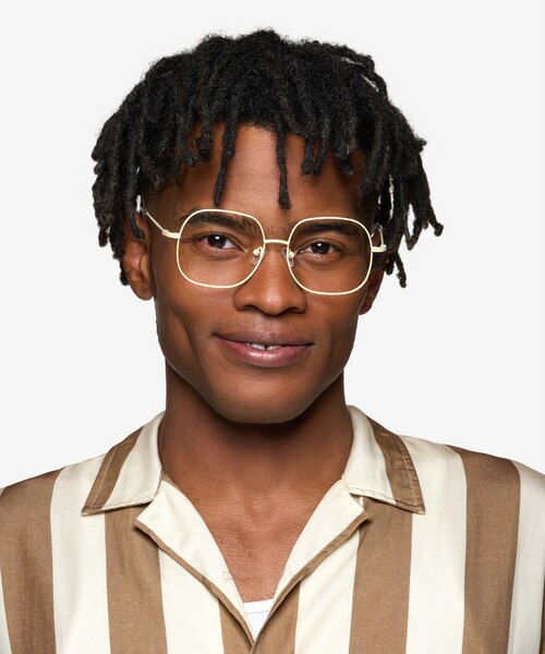 Movement White MetalEyeglass Frames for Men from EyeBuyDirect