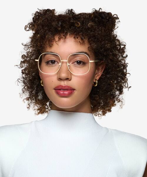 White Movement -  Metal Eyeglasses