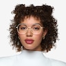 Movement White MetalEyeglass Frames for Women from EyeBuyDirect