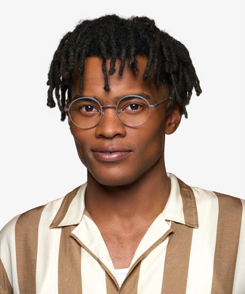 Synapse Light Purple MetalEyeglass Frames for Men from EyeBuyDirect