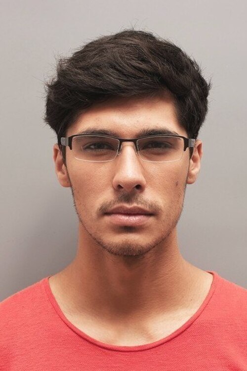 Ayaan Gunmetal MetalEyeglass Frames for Men from EyeBuyDirect