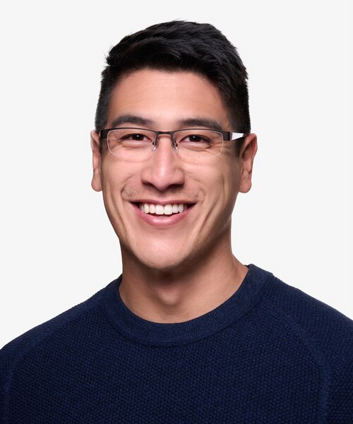 Beckett Coffee MetalEyeglass Frames for Men from EyeBuyDirect