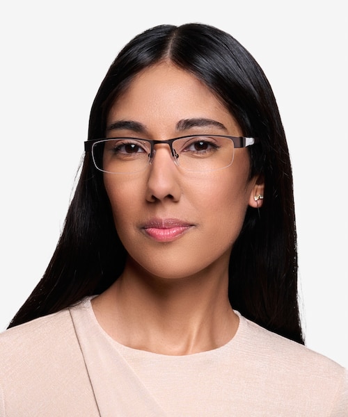 Beckett Coffee MetalEyeglass Frames for Women from EyeBuyDirect