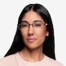 Beckett Coffee MetalEyeglass Frames for Women from EyeBuyDirect
