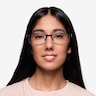 Blaise Black MetalEyeglass Frames for Women from EyeBuyDirect