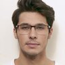 Bowen Brown MetalEyeglass Frames for Men from EyeBuyDirect