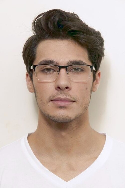 Bowen Black MetalEyeglass Frames for Men from EyeBuyDirect