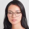 Thin Line Coffee MetalEyeglass Frames for Women from EyeBuyDirect
