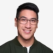 Clinton Black MetalEyeglass Frames for Men from EyeBuyDirect