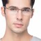 Mel  Silver  Métal Montures de lunettes de vue pour Hommes d'EyeBuyDirect