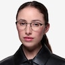 Little Time Noir MétalMontures de lunettes de vue pour Femmes d'EyeBuyDirect