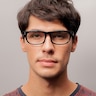 ROCK! Ronnie Noir AcétateMontures de lunettes de vue pour Hommes d'EyeBuyDirect