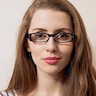 Eve Black & White AcétateMontures de lunettes de vue pour Femmes d'EyeBuyDirect
