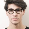 Retro09 Tortoise AcetateEyeglass Frames for Men from EyeBuyDirect