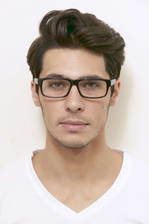 Ertil Black AcetateEyeglass Frames for Men from EyeBuyDirect