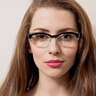 Gryazi Black & Clear AcetateEyeglass Frames for Women from EyeBuyDirect