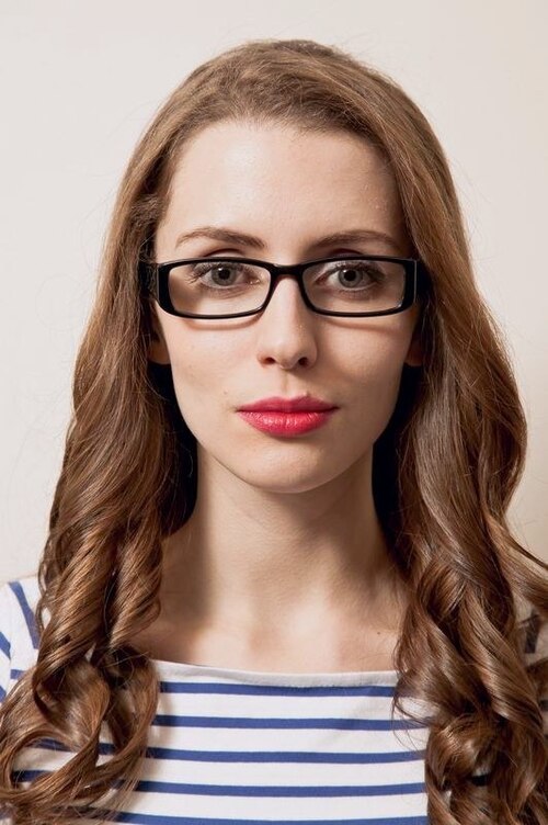 ML802 Black AcetateEyeglass Frames for Women from EyeBuyDirect