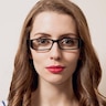 ML802 Black AcetateEyeglass Frames for Women from EyeBuyDirect