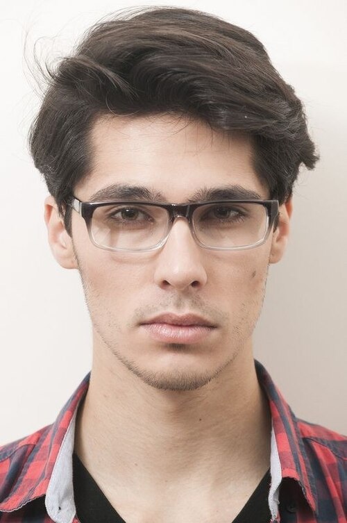 Garden Grey & Clear PlasticEyeglass Frames for Men from EyeBuyDirect
