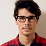 Andreapol Black & White AcetateEyeglass Frames for Men from EyeBuyDirect