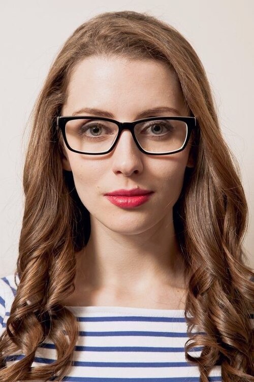 Andreapol Black & White AcetateEyeglass Frames for Women from EyeBuyDirect