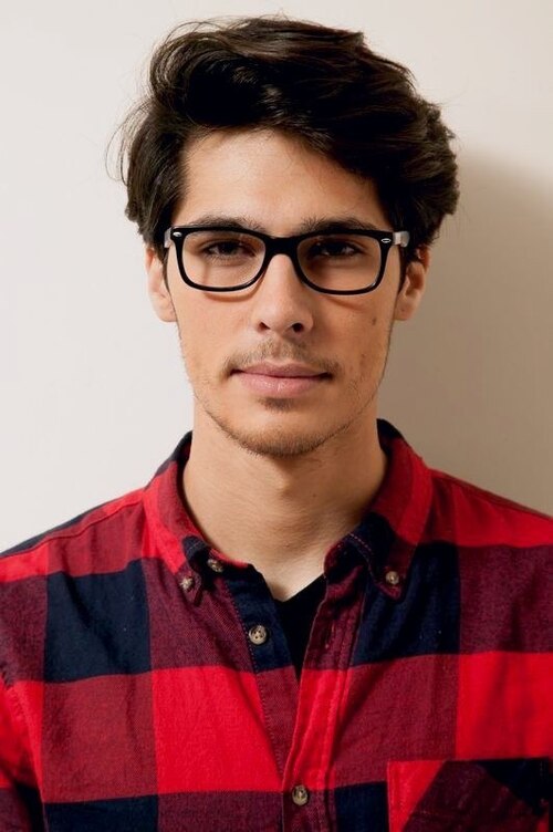 Novorzhev Black AcetateEyeglass Frames for Men from EyeBuyDirect