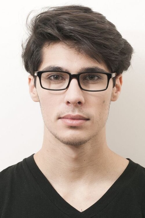 Aznakayevo Black AcetateEyeglass Frames for Men from EyeBuyDirect