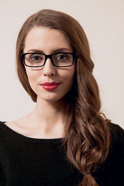 Aznakayevo Black AcetateEyeglass Frames for Women from EyeBuyDirect