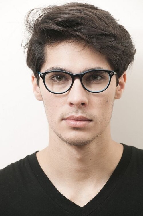 Elektrogorsk Black & Blue AcetateEyeglass Frames for Men from EyeBuyDirect