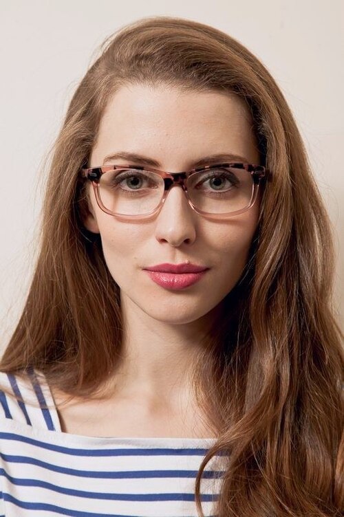 Gvardeysk Pink & Black AcetateEyeglass Frames for Women from EyeBuyDirect