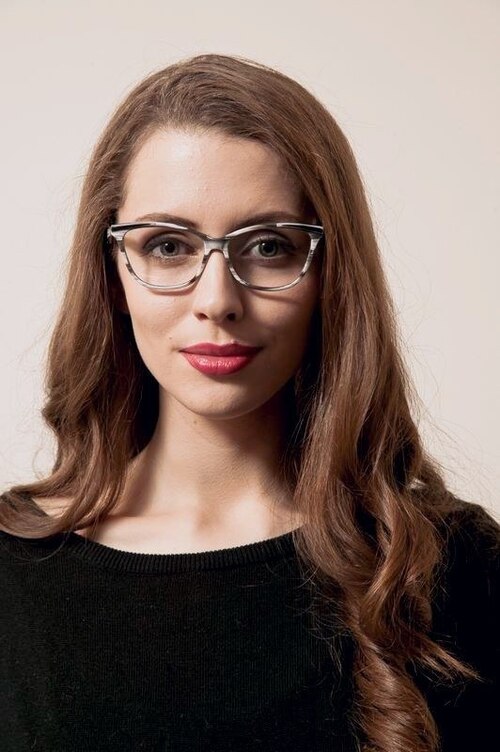 Kemerovo Grey AcetateEyeglass Frames for Women from EyeBuyDirect