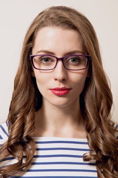 HA814 Purple AcetateEyeglass Frames for Women from EyeBuyDirect