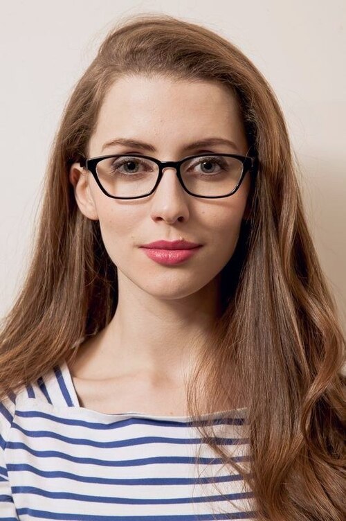 Tura Black AcetateEyeglass Frames for Women from EyeBuyDirect