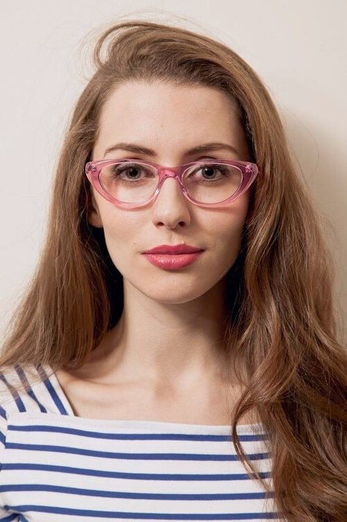 Lyalya Pink AcetateEyeglass Frames for Women from EyeBuyDirect