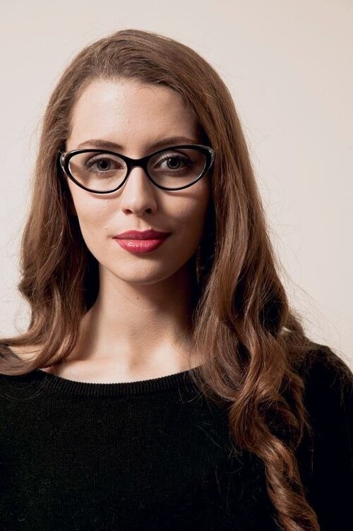 Rossosh Black AcetateEyeglass Frames for Women from EyeBuyDirect