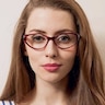 Rossosh Rouge AcétateMontures de lunettes de vue pour Femmes d'EyeBuyDirect