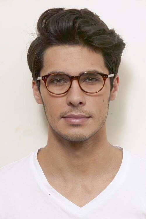 Saratov Brown AcetateEyeglass Frames for Men from EyeBuyDirect