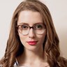 Shali Brown & Blue AcetateEyeglass Frames for Women from EyeBuyDirect